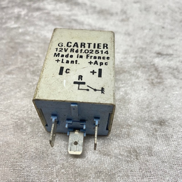 Relais G.Cartier 12V 02514 NOS